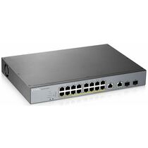 Управляемый PoE-коммутатор Zyxel ZX-GS1350-18HP-EU0101F (16х10/ 100/ 1000 Мбит/ с,16хPoE) 2 уровня