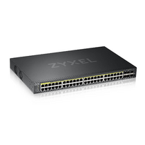 Управляемый PoE-коммутатор 44 портов: Zyxel NebulaFlex Pro (44х10/ 100/ 1000 Мбит/ с,2хSFP,4х100/ 1000 Мбит/ с/ SFP,44хPoE) 2 уровня