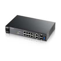 Управляемый коммутатор 08 портов: Zyxel GS2220-10-EU0101F (8х10/ 100/ 1000 Мбит/ с,2хSFP) 2 уровня