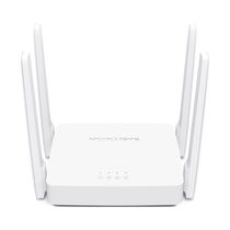 Маршрутизатор: MERCUSYS AC10 (2.4+5 ГГц, 1хWAN, 5 ГГц 867 Мбит/ с, 2,4 ГГц 300 Мбит/ с)