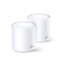 Wi-Fi Mesh система: TP-Link Deco X20(2-pack) (2.4+5 ГГц, 2хWAN, 5 ГГц 1201 Мбит/ с, 2,4 ГГц 574 Мбит/ с)