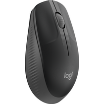 Мышь Logitech M190 оптическая, беспроводная, Радио USB, офисная, серый (910-005905)