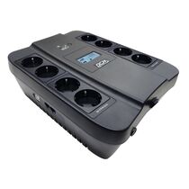 ИБП PowerCom SPD-550U LCD 550 ВА/ 330 Вт, 8*Schuko (Euro), AVR, USB ( Аккумулятор 12 V/ 7,0 Ah*1)
