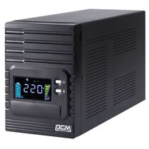 ИБП PowerCom Smart King Pro+ 3000 ВА/ 2400 Вт, 8/ 1*IEC 320 C13/ IEC 320 C19, AVR, RS-232, USB ( Аккумулятор 12 V/ 7,0 Ah*4)