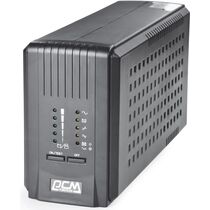 ИБП PowerCom SMART KING PRO+ 400 ВА/ 500 Вт, 5*IEC 320 C13 (компьютерный), AVR, USB, RJ45/ RJ11 ( Аккумулятор 12 V/ 7,2 Ah*1)