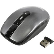 Мышь Smartbuy 314AG оптическая, беспроводная, Радио USB, серый металлик (SBM-314AG-G)