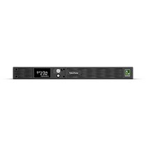 ИБП CyberPower PR1000ELCDRT1U 1000 ВА/ 670 Вт, 6*IEC 320 C13 (компьютерный), AVR, RS-232, USB ( Аккумулятор 12 V/ 7,0 Ah*4)