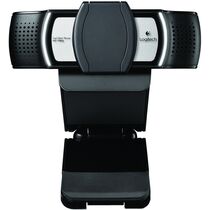 Web-камера Logitech C930e 3 Мп, с микрофоном, черный/ серебристый (960-000972)