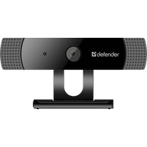 Web-камера Defender G-lens 2599 FullHD 1080p 2 Мп, с микрофоном, черный (63199)