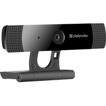 Web-камера Defender G-lens 2599 FullHD 1080p 2 Мп, с микрофоном, черный (63199)