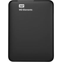 Внешний жесткий диск HDD 2.5" 1Tb WD Elements USB 3.0 Черный (WDBUZG0010BBK-WESN)