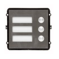 Модуль сборной вызывной панели с 3 кнопками Dahua DH-VTO2000A-B для видеодомофона