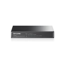 Неуправляемый POE-коммутатор 08 портов: TP-Link TL-SF1008P (08 портовХ10/ 100 Мбит/ сек) PoE‑бюджет 57 Вт, корпус - металл