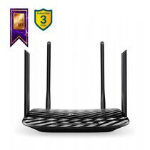 Маршрутизатор: TP-Link Archer C6U (2.4+5 ГГц, 1хWAN, 5 ГГц 867 Мбит/ с, 2,4 ГГц 300 Мбит/ с)