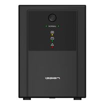 ИБП Ippon Back Basic Euro 1500 ВА/ 900 Вт, 4*Schuko (Euro), AVR, USB, RJ45  ( Аккумулятор 12 V/ 9,0 Ah*2)