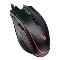 Мышь A4Tech Bloody Q81 Curve оптическая, проводная, USB, игровая, с подсветкой, черный (Q81 Curve)