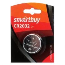 Батарейка Smartbuy CR2032, SBBL-2032, литиевая (SBBL-2032-1B12)  коробка 12 шт.