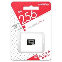 Карта памяти microSDXC 256Gb Smartbuy UHS-I без адаптера (SB256GBSDCL10-00)