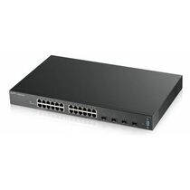 Управляемый PoE-коммутатор 24 порта: Zyxel XGS2210-28HP-EU0101F (24х10/ 100/ 1000 Мбит/ с,4х10G,4хSFP+,24хPoE) 2 уровня