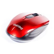 Мышь Smartbuy ONE 332 оптическая, беспроводная, USB, офисная, красный (SBM-332AG-R)