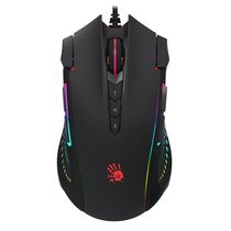 Мышь A4Tech Bloody J90S оптическая, проводная, USB, игровая, с подсветкой, черный  (J90S BLACK ACTIVATED)