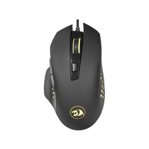 Мышь Defender Gainer REDAGON оптическая, проводная, USB, игровая, с подсветкой, черный (75170)