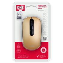 Мышь Smartbuy ONE 262AG оптическая, беспроводная, Радио USB, бронза (SBM-262AG-O)