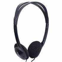 Наушники накладные Defender Aura HN-101 без микрофона, mini jack 3.5 mm, черный  (63101)