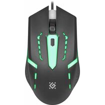 Мышь Defender CYBER MB-560L оптическая, проводная, USB, черный (52560)