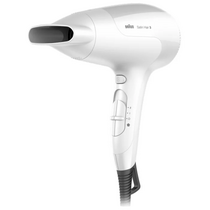 Фен Braun HD385 белый (2000 Вт, режимов - 5, вид: полноразмерный, насадок - 1)