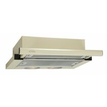 Вытяжка телескопическая Elikor 60П-400-В2Л  бежевый (400 м³/ ч, мощность- 130 Вт, размер - 60 x 17.4  x 30.7 см)