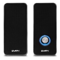 Акустическая система Sven 2.0 SVEN 325 6W, USB, черный (SV-014643)