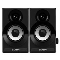 Акустическая система Sven 2.0 SPS-517 6W, mini Jack 3.5 мм, черный (SV-016180)