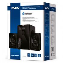 Акустическая система Sven 2.1 MS-2250 80W, mini Jack 3.5 мм + USB + Bluetooth + SD, черный (SV-016722)