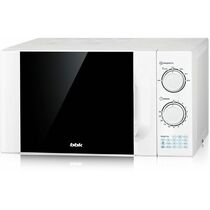 Микроволновая печь соло BBK 23MWS-927M/ W/ RU MG белый (900 Вт, объем - 23 л, управление: механическое)