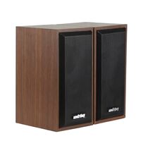 Акустическая система Smartbuy 2.0 ONE 6W, mini Jack 3.5 мм, орех (SBA-102)