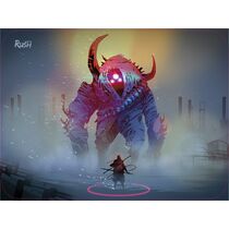 Коврик для мыши Smartbuy RUSH Yeti игровой, резина+ткань, 360x270x3 мм (SBMP-19G-YE)