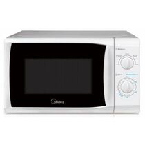 Микроволновая печь соло Midea MM720CFB белый (20 л, 700 Вт, управление - механическое)