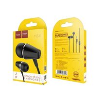 Гарнитура HOCO M34 honor music с микрофоном, mini jack 3.5 mm, черный (M34)