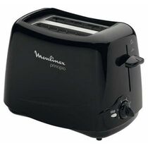 Тостер Moulinex TT 1102 черный (850 Вт, количество обжаривания - 6)