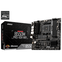 Материнская плата Msi sAM4: B550M PRO-VDH WIFI [AMD B550, 4*DDR4, 1*PCIEx16, 2*PCIEx1, 4*Sata3, 4 порта*USB3, D-Sub, DisplayPort, HDMI, microATX]