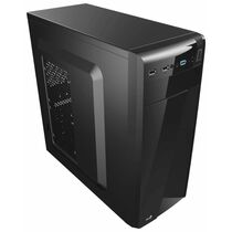 Корпус AeroCool Midi-Tower  CS-1101 Black (без БП, 2xUSB2.0, 1xUSB3.0, ) CS-1101
