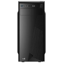 Корпус AeroCool Midi-Tower  CS-1101 Black (без БП, 2xUSB2.0, 1xUSB3.0, ) CS-1101