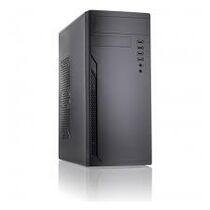 Корпус Foxline Midi-Tower  FL-301 (500W, 4xUSB2.0, ) FL-301-FZ500R