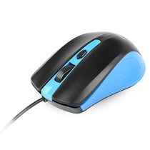 Мышь Smartbuy SBM-352-BK оптическая, проводная, USB, черный/ синий (SBM-352-BK)