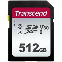 Карта памяти SDXC 512Gb Transcend UHS-I (U3) UHS-I (U3) без адаптера (TS512GSDC300S)