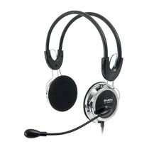 Наушники полноразмерные Sven AP-525MV с микрофоном, mini jack 3.5 mm, черный (SV-0410525MV)