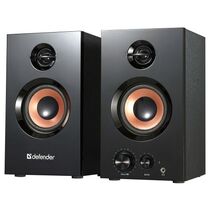 Акустическая система Defender Aurora S20 2.0 20W, mini Jack 3.5 мм + RCA, черный (65419)