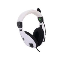 Наушники полноразмерные Defender Gryphon HN-750 с микрофоном, игровые, 2 x mini jack 3.5 mm, белый (63747)