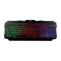 Клавиатура Smartbuy RUSH Warrior 308, проводная, игровая, USB, с подсветкой, черный (SBK-308G-K)